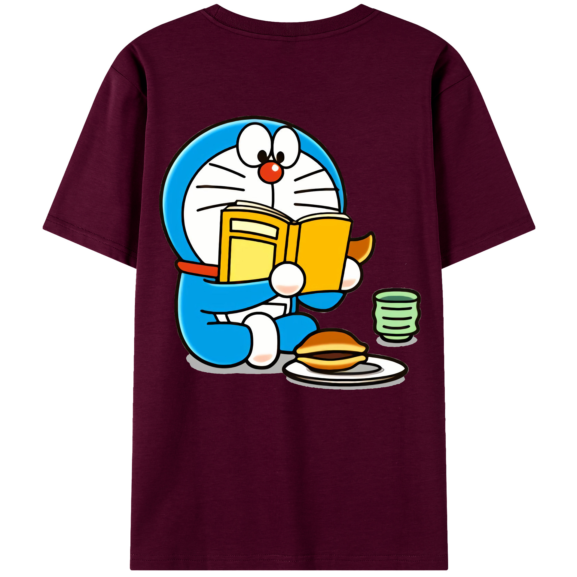 （画像用） ドラえもん Doraemon レディース半袖Tシャツ(バックプリント)